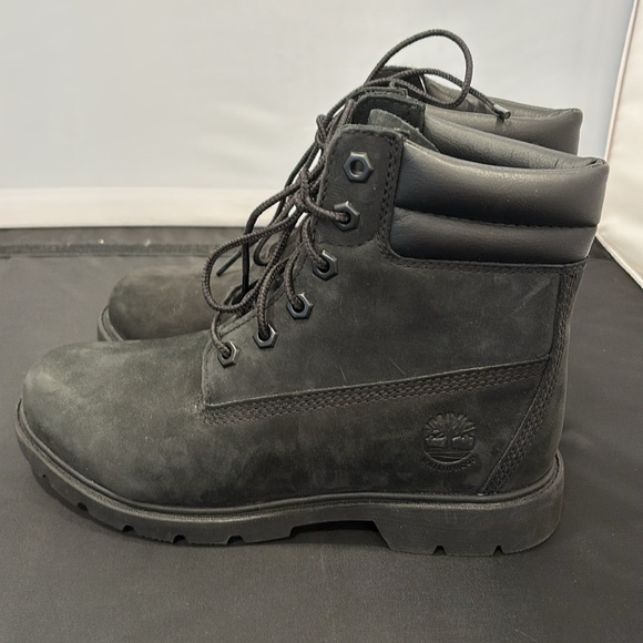 🥾 Timberland Linden Woods 6-inch Waterproof Women's Black Boots - Size 6 NEW - Picture 8 of 11